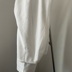 White trousers. Long!